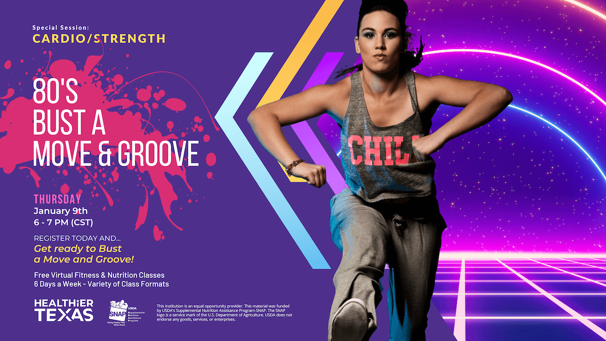 80's Bust a Move & Groove Workout Class Photo