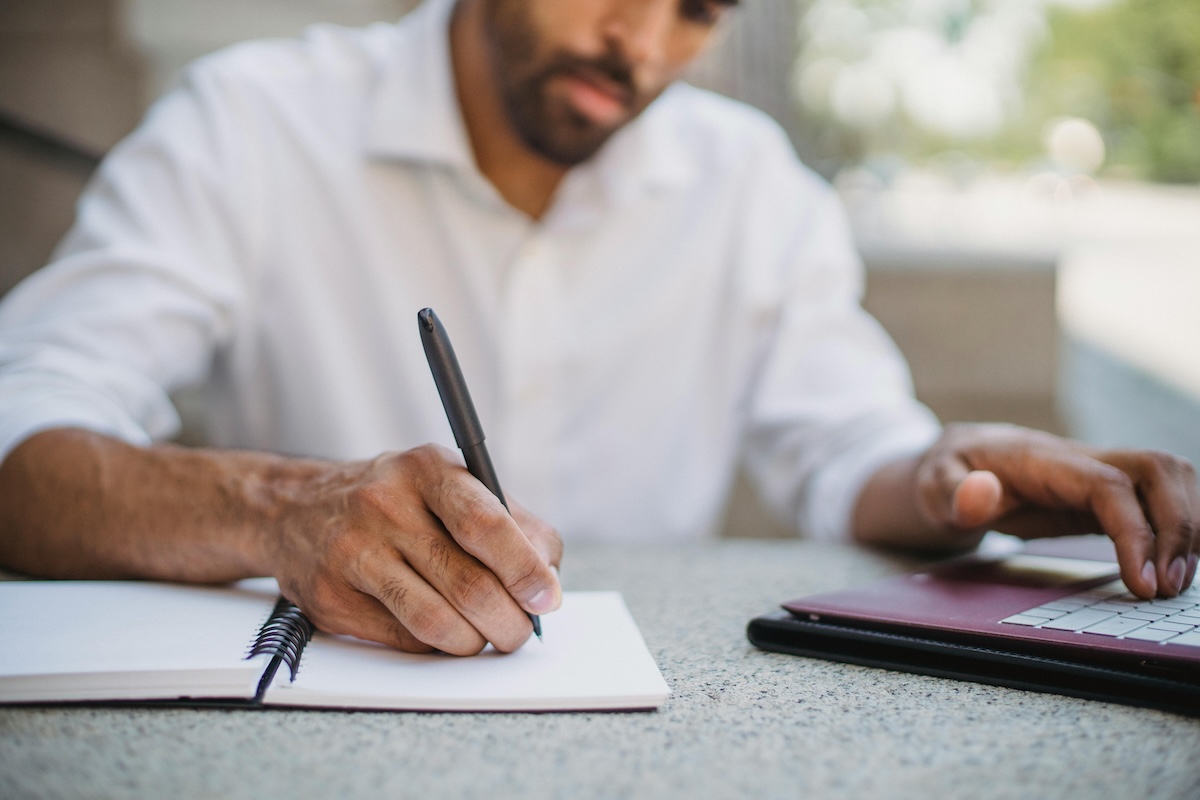 Stock Photo of a Webinar