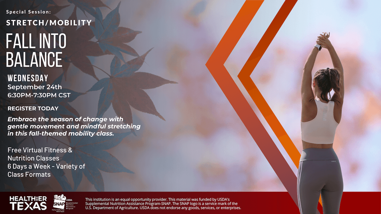 Fall into Balance Stronger Texas class image