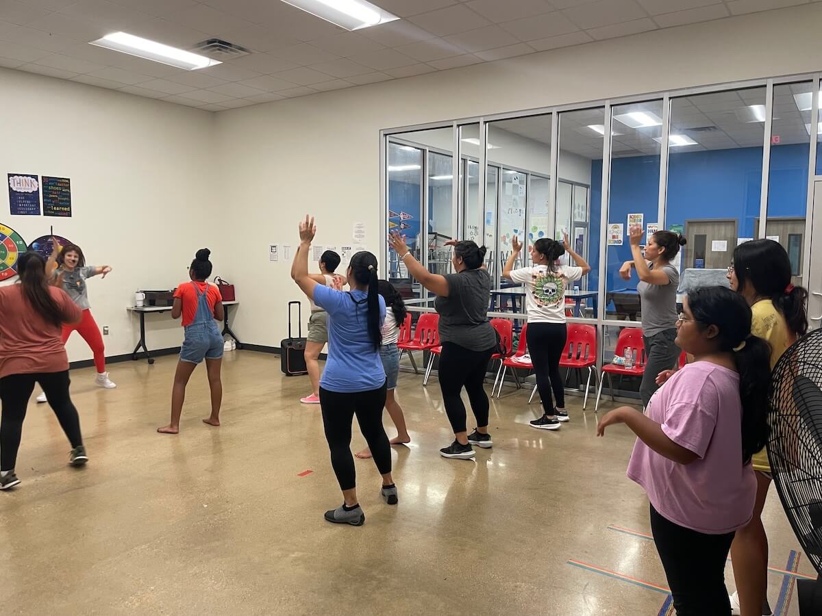 Health + Healing Hubs exercise class